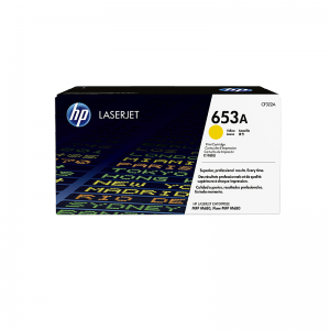 HP 653A Yellow Toner Cartridge CF322A